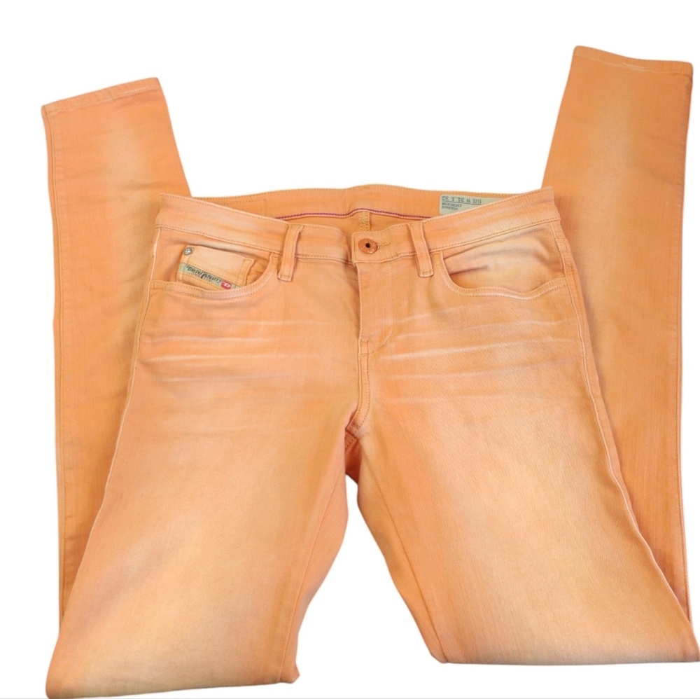 Diesel Orange Skinny Jeans  (Bin B)